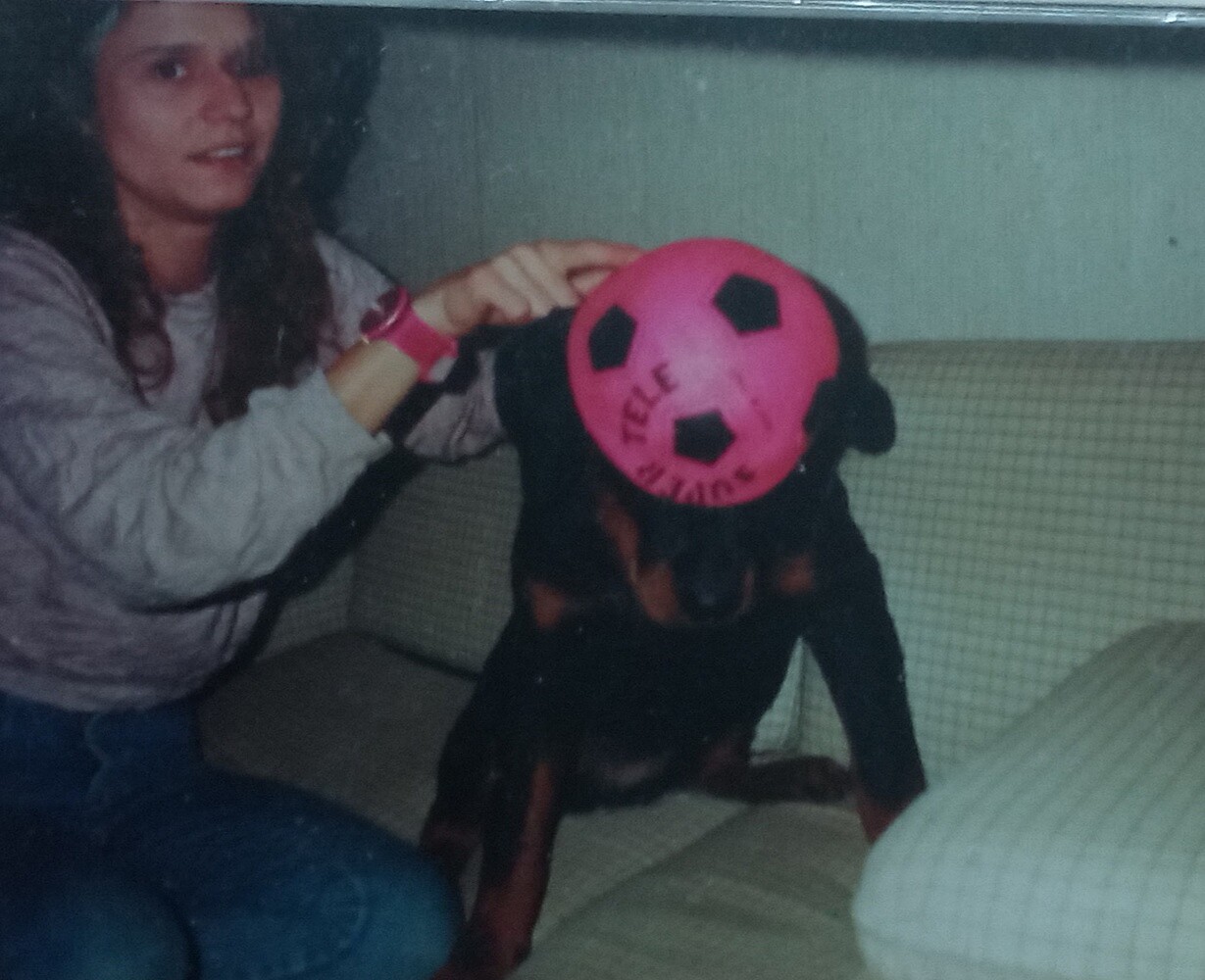 Bild von der Gedenkseite für Janine Wolff