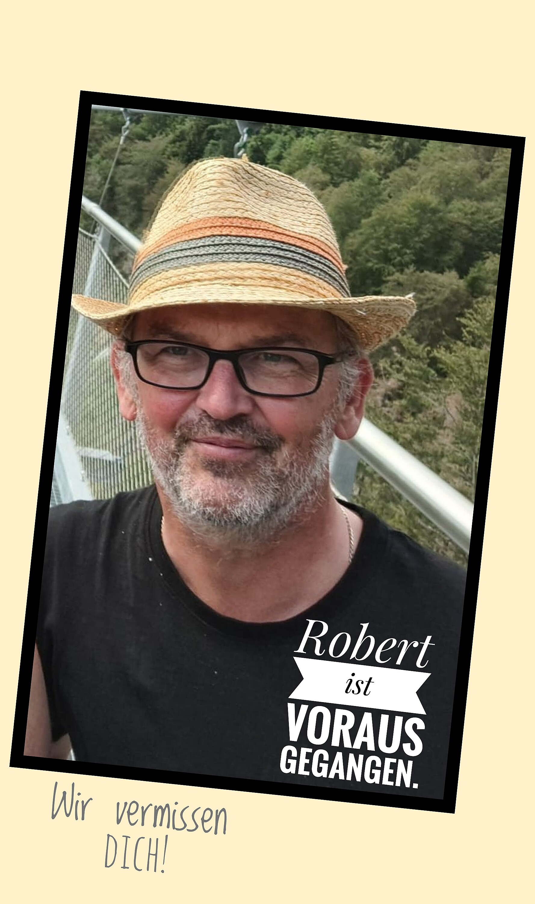 Bild von der Gedenkseite für Robert Boss