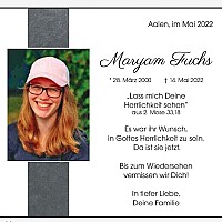 Bild von Maryam Fuchs