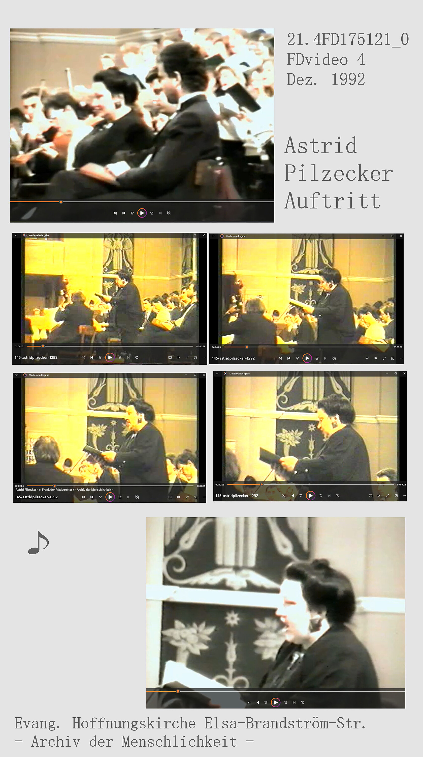 Bild von der Gedenkseite für Astrid Pilzecker