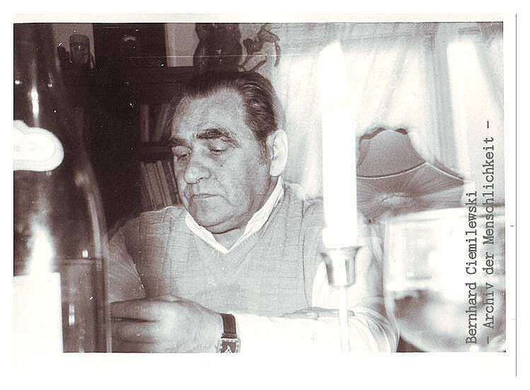 Bild von der Gedenkseite für Bernhard Ciemilewski (1924 – 2005)